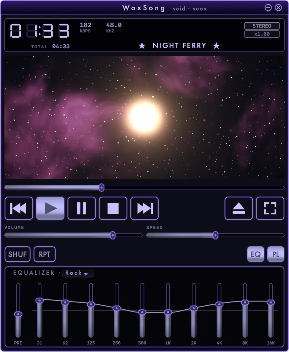 BLACK SPACE skin